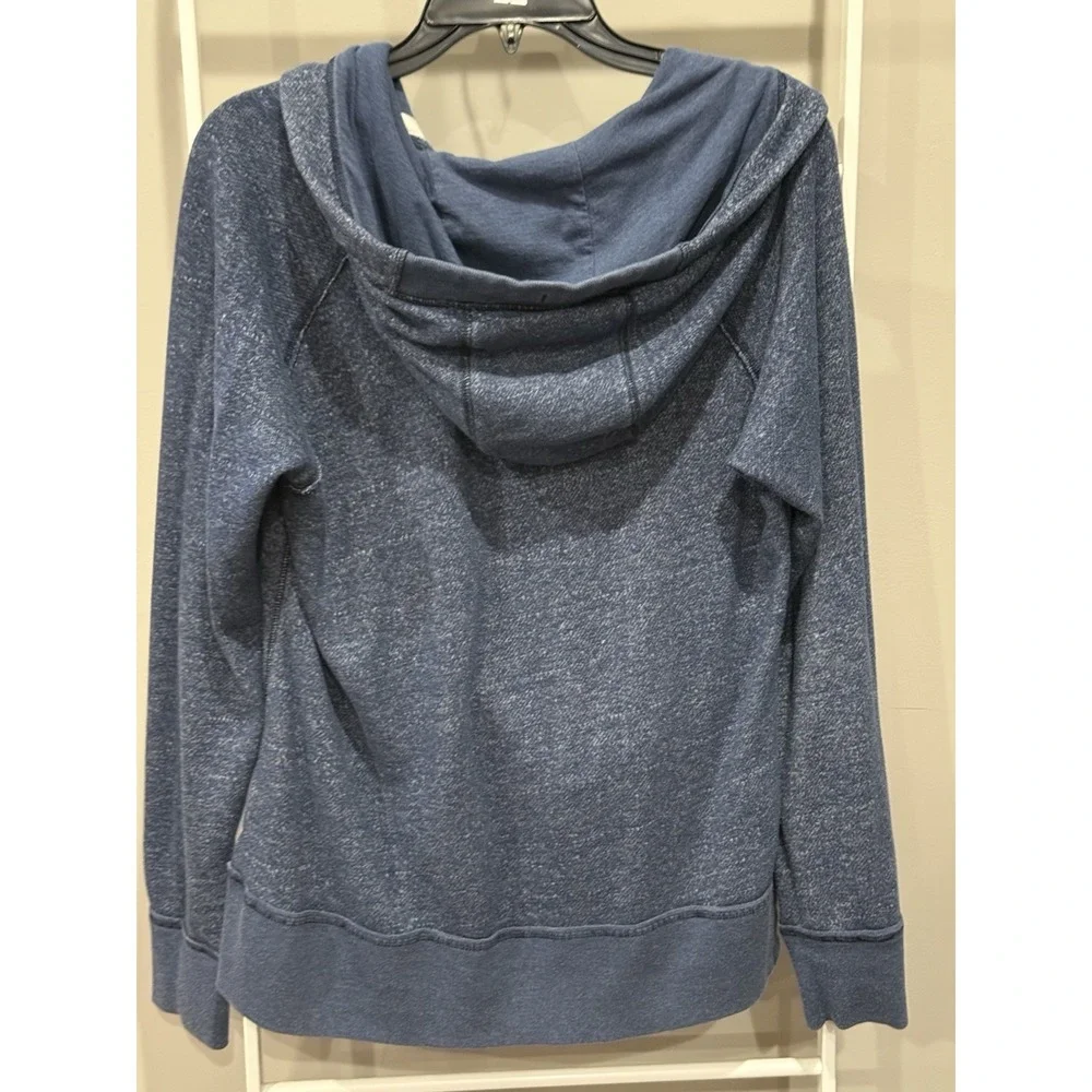 U.S Navy Under Armour Legacy women's blue semi fit front pocket hoodie LG - Picture 7 of 7